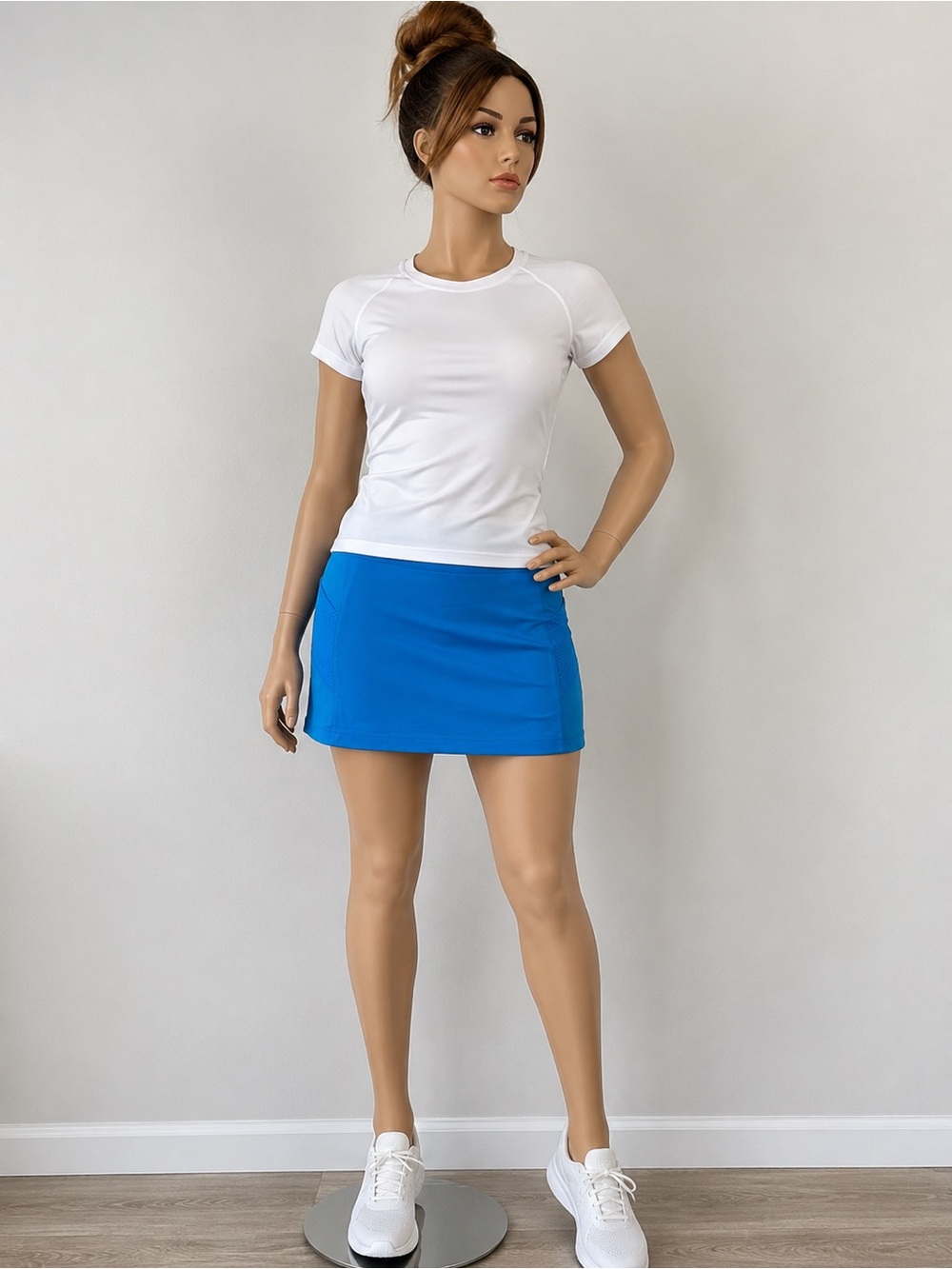 Bette & Court blue athletic skirt tennis golf activewear size S